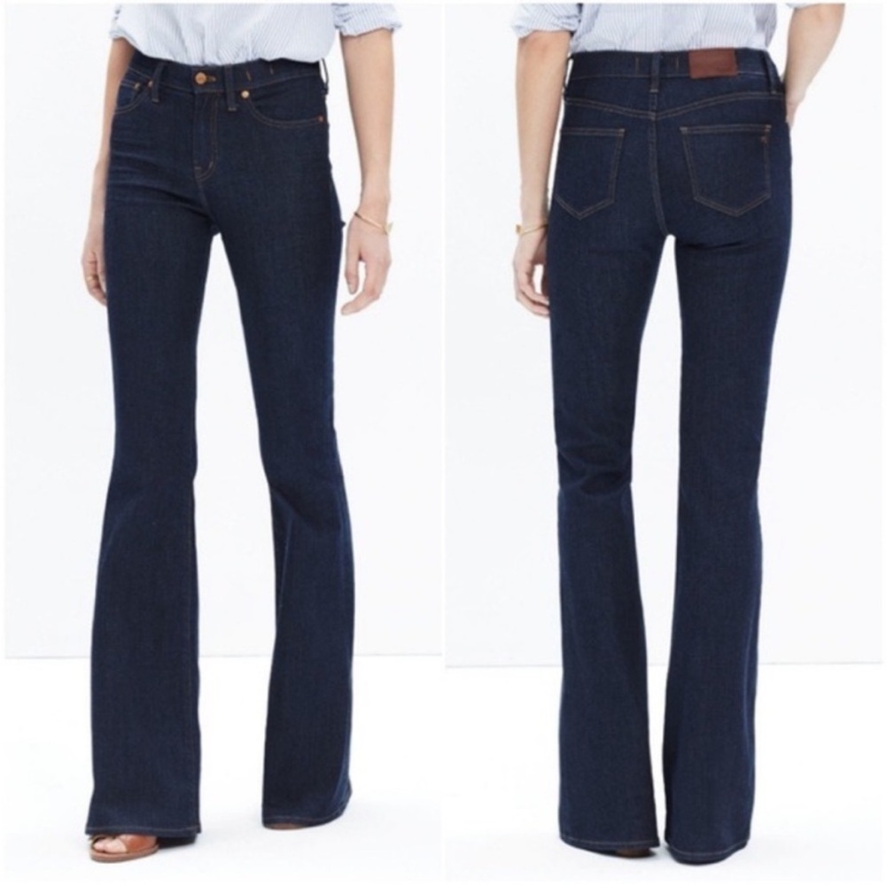 Madewell Women's Indigo Flare Jeans